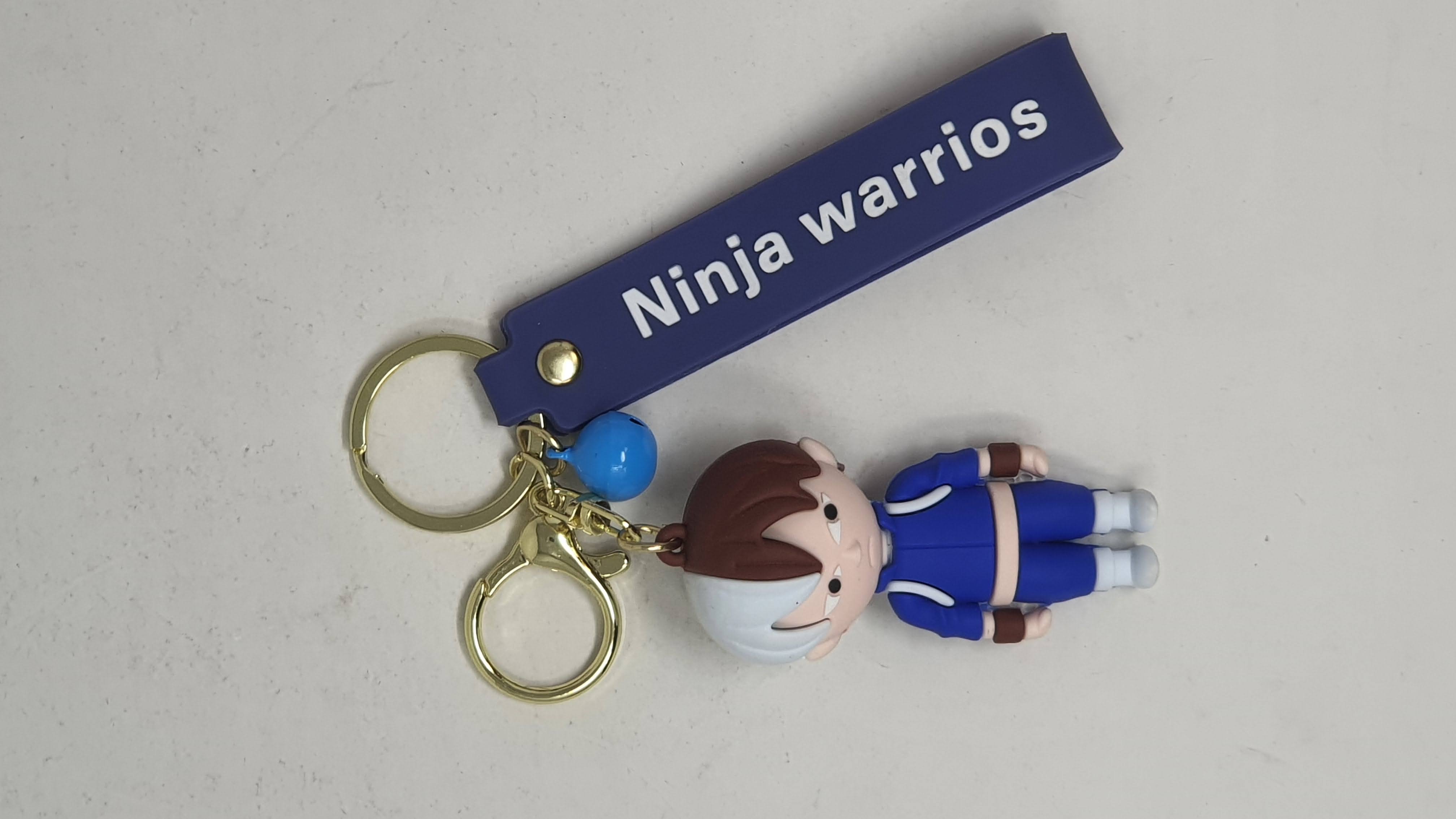 Llavero Goma Ninja Warrios