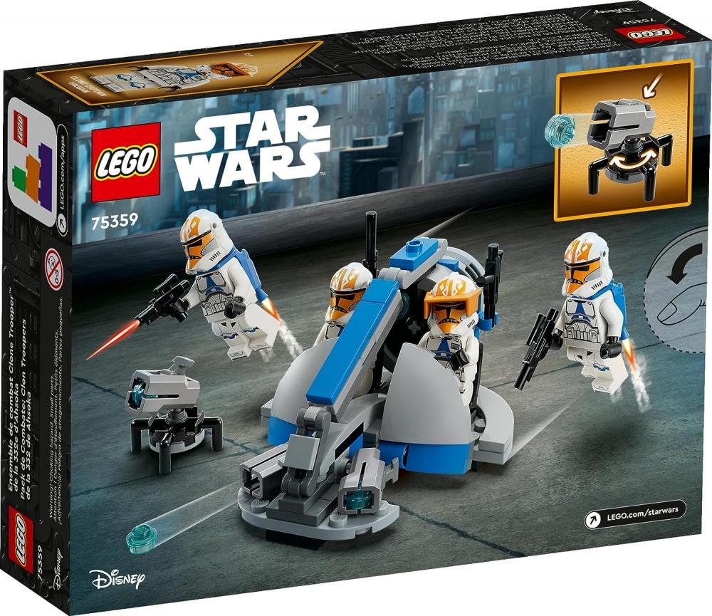 LEGO Star Wars 332nd Ahsoka Clone Trooper Battle Pack 75359