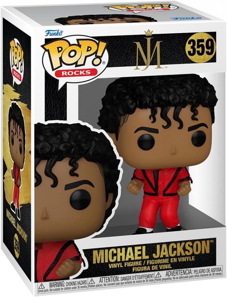 Funko Pop Rocks Michael Jackson (Thriller)