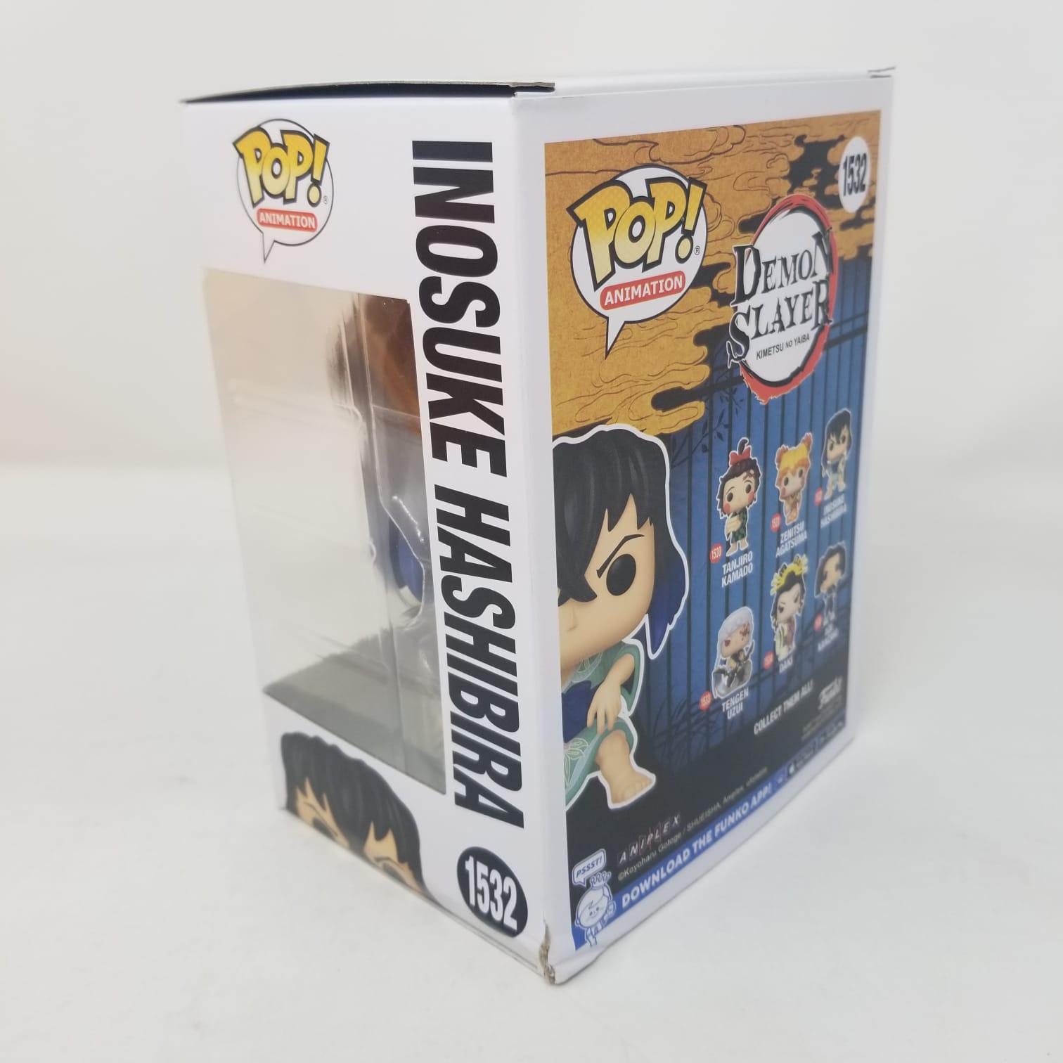 Funko Pop Demon Slayer Inosuke Hashibira Kimono (Caja Dañada)