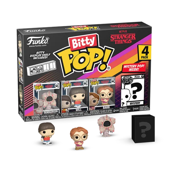Funko Pop Bitty Stranger Things Demogorgon 4-Pack