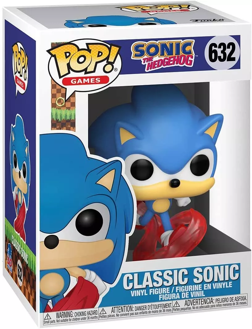 Funko Pop Sonic 30th Anniversary Running Sonic 