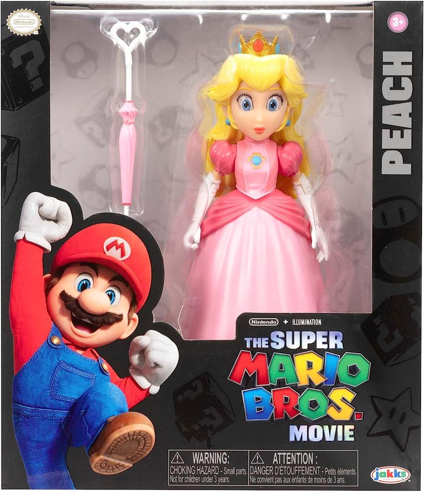 Super Mario La Pelicula Peach 13 Cm Articulado Original