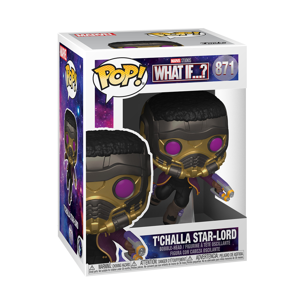 Funko Pop Marvel What If? TChalla Star-Lord