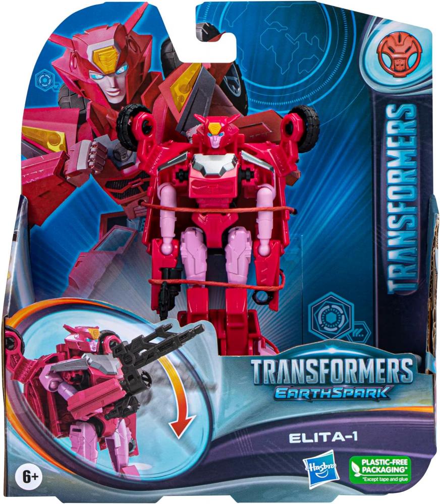 Transformers EarthSpark Warrior Class Elita-1