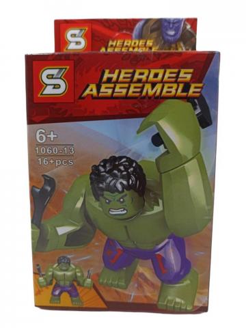 Figuras Lego simil Super heroes 16pcs