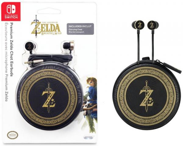 PDP Nintendo Switch Premium Zelda Breath of the Wild Chat Earbuds