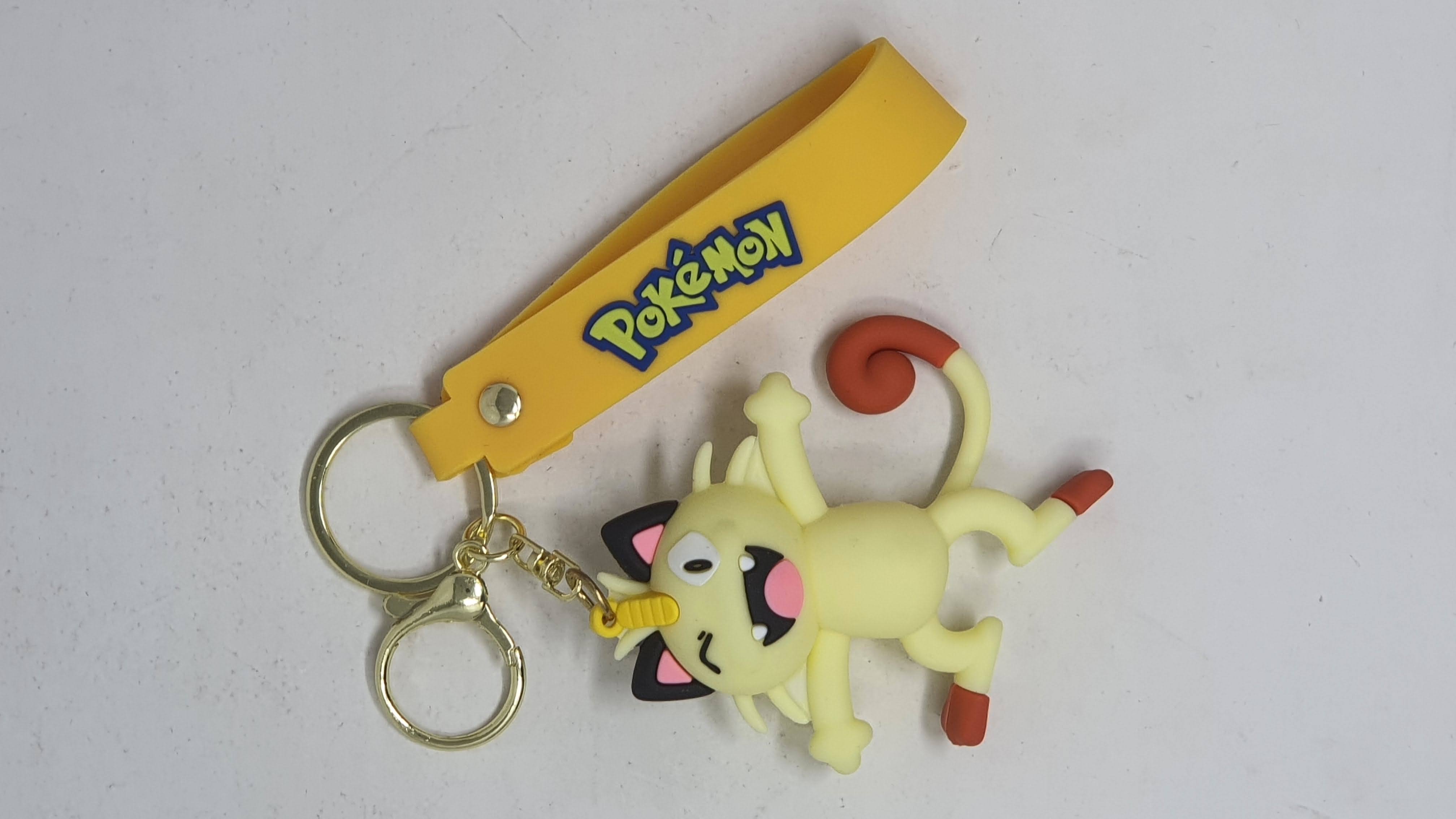 Llavero Goma Pokemon Meowth