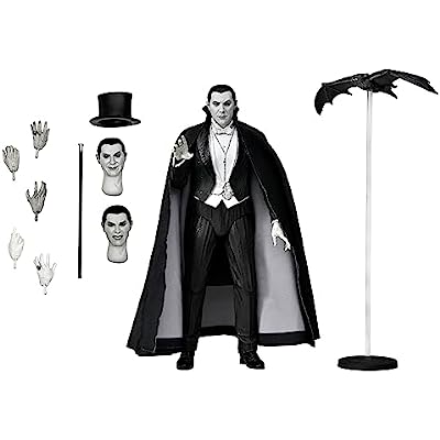 NECA Dracula Carfax Abbe Ultimate Universal Monsters B&W