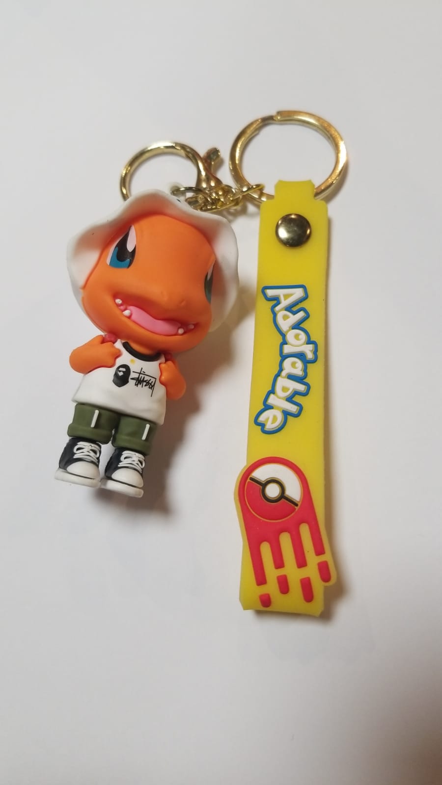 Llavero Goma Adorable Pokemon Charmander