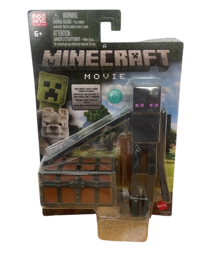 Minecraft Movie Enderman Con Accesorios