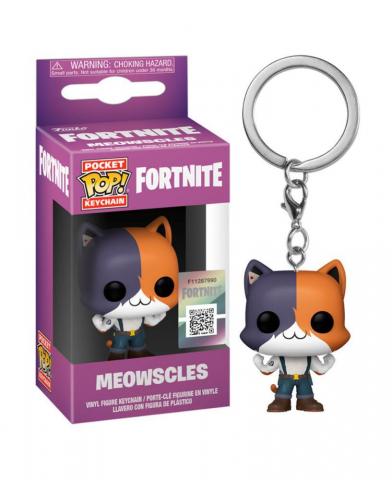 Llavero Funko Pop Fortnite Meowscles