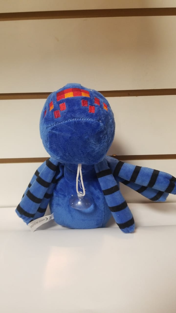 Peluche Minecraft Pulpo Azul