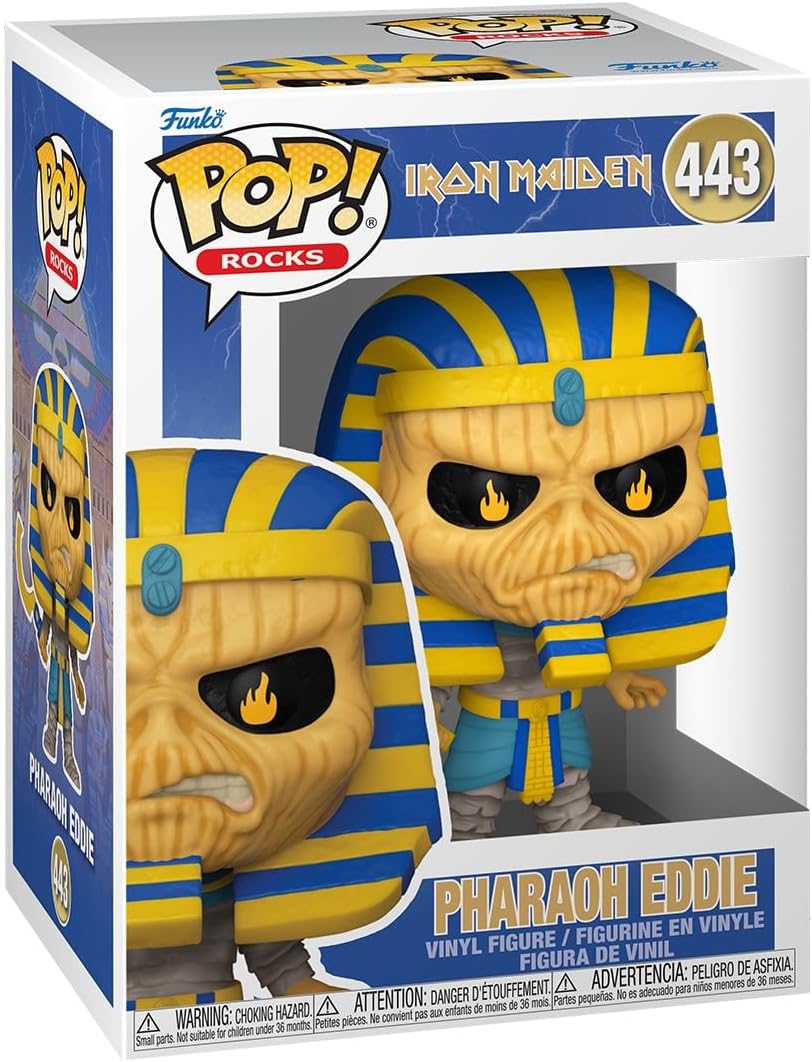 Funko Pop Rocks Iron Maiden Pharaoh Eddie