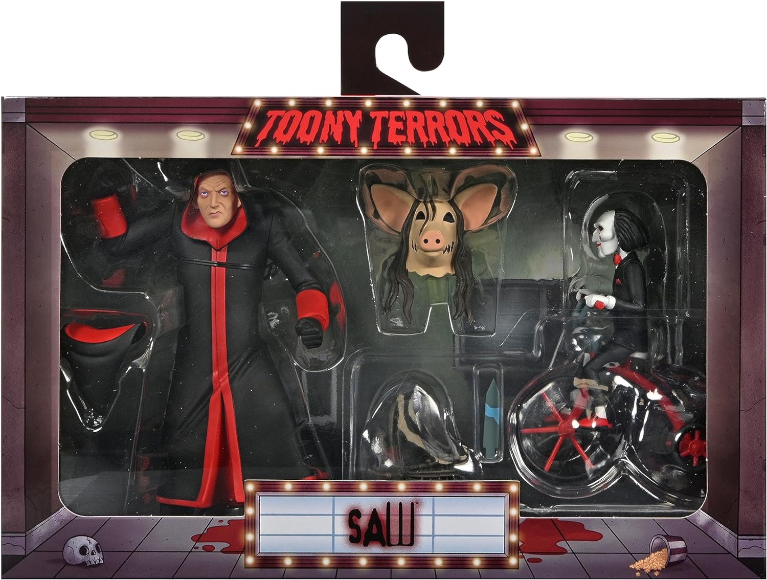 NECA Saw Toony Terrors Jigsaw Killer & Billy
