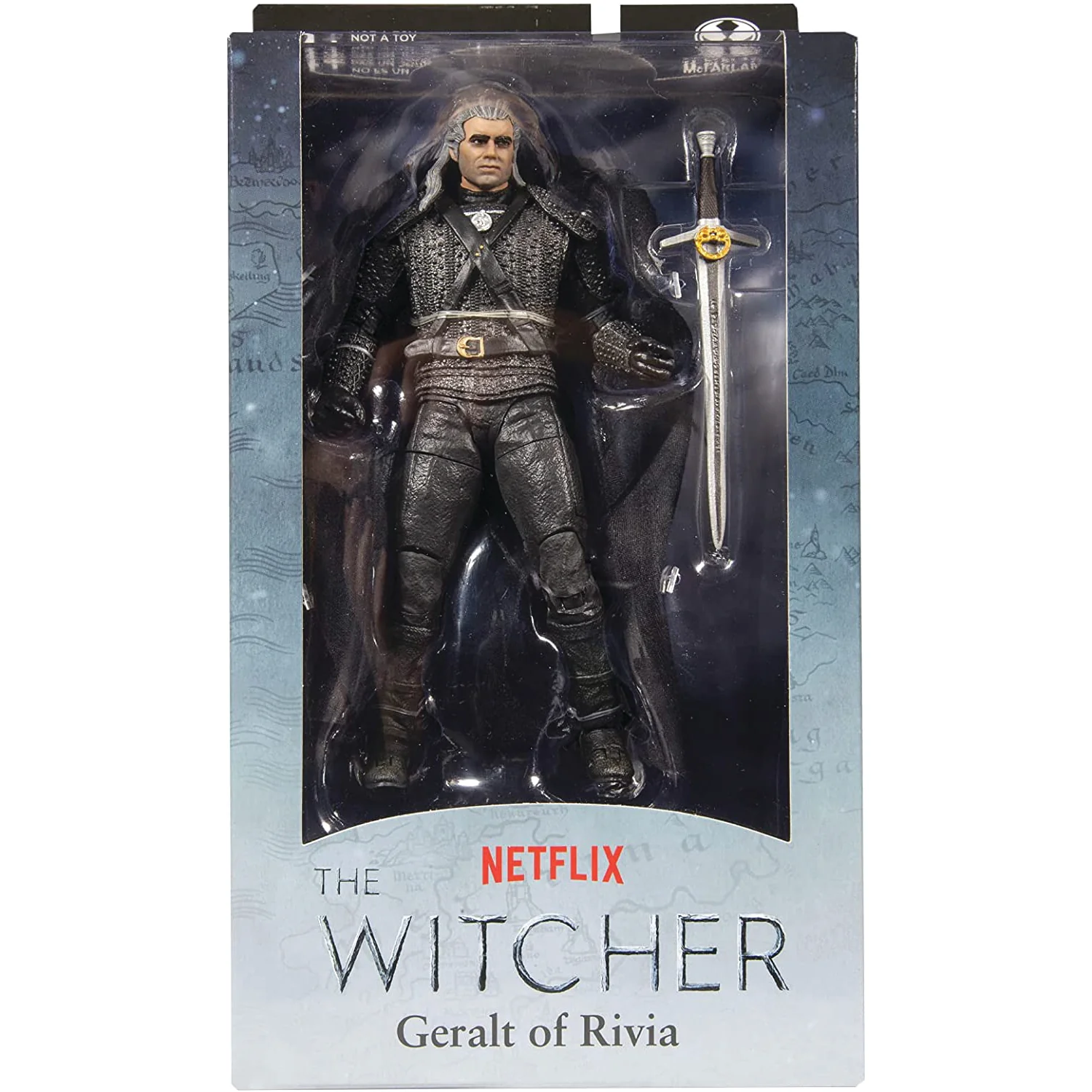 Mcfarlane Witcher Netflix Geralt of Rivia