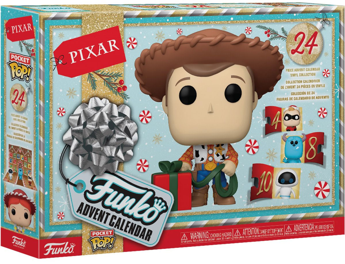 Funko Pop Advent Calendar Pixar 24 Days of Surprise