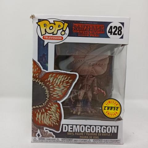 Funko Pop  Demogorgon Chase Stranger Things  Caja Abollada