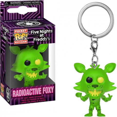 Llavero Funko Pop Five Nights at Freddys Radioactive Foxy