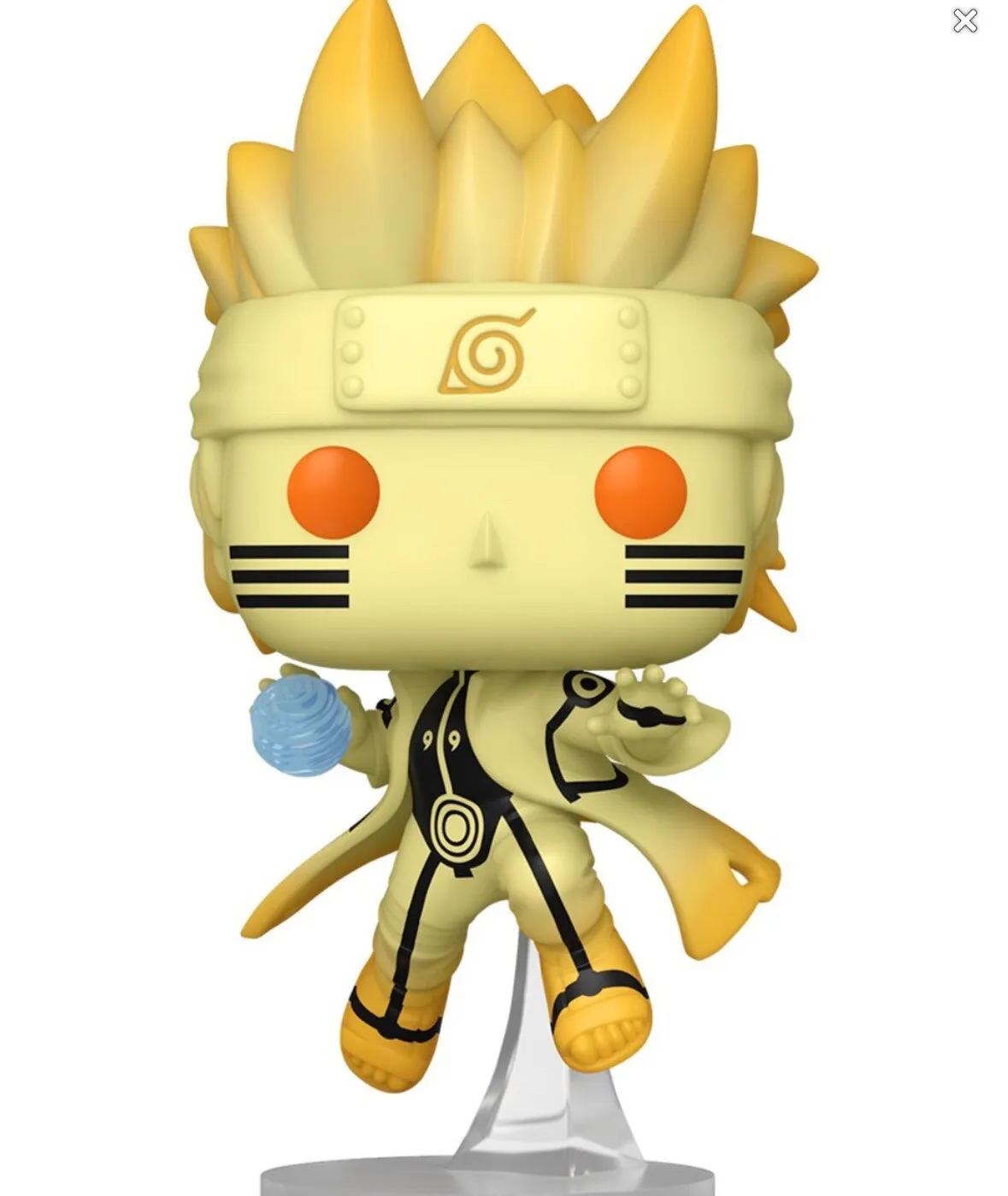 Funko Pop Naruto Uzumaki Kurama Link Mode AAA Exclusive - foto 2