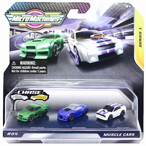 Mini Micro Machines Pack x 3