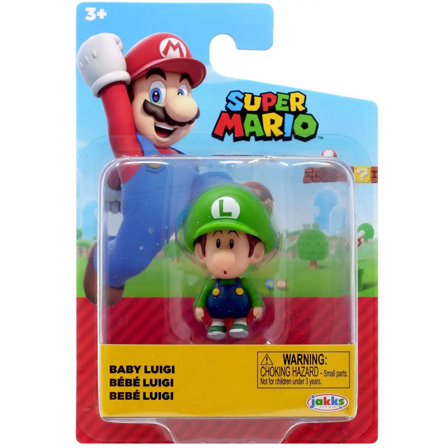 World of Nintendo Super Mario Baby Luigi 2.5-Inch