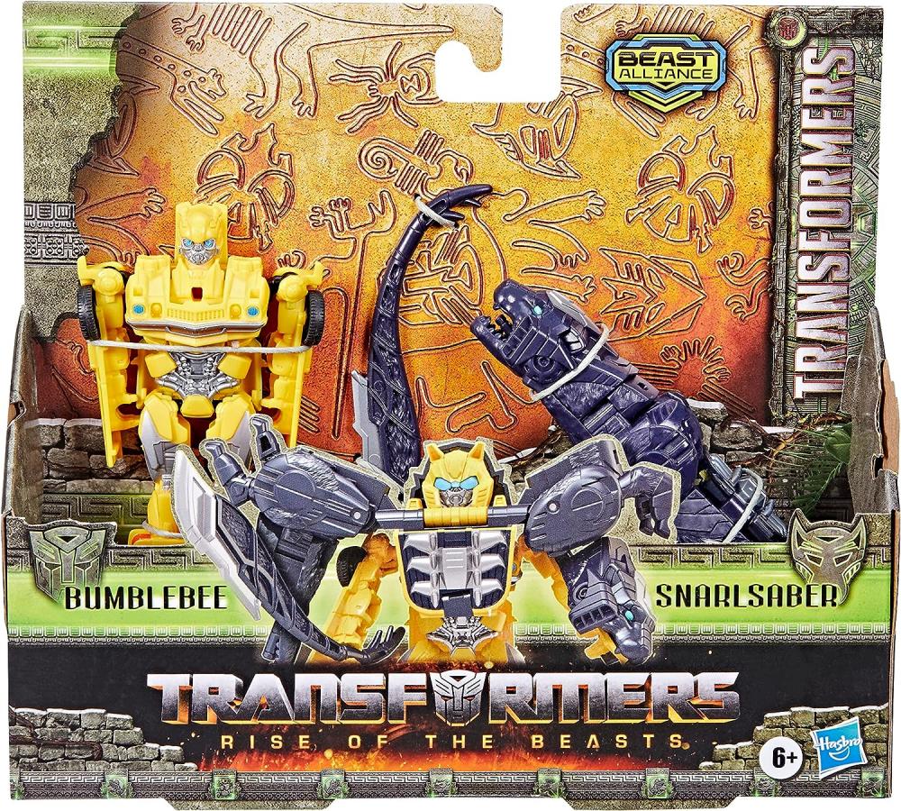 Transformers Rise The Beasts Combiners Bumblebee & Snarlsaber