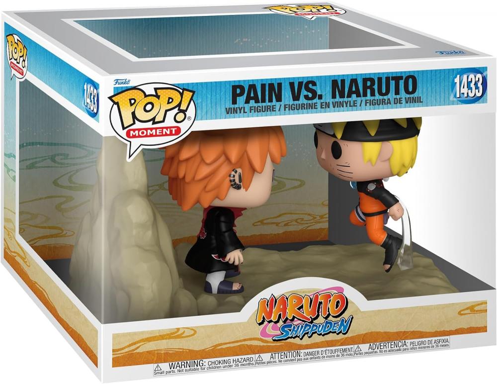 Funko Pop Moment Naruto Shippuden Pain vs Naruto