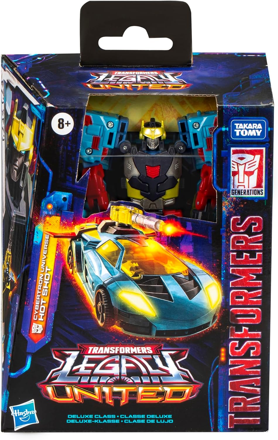 Transformers Legacy United Deluxe Cybertron Universe Hot Shot