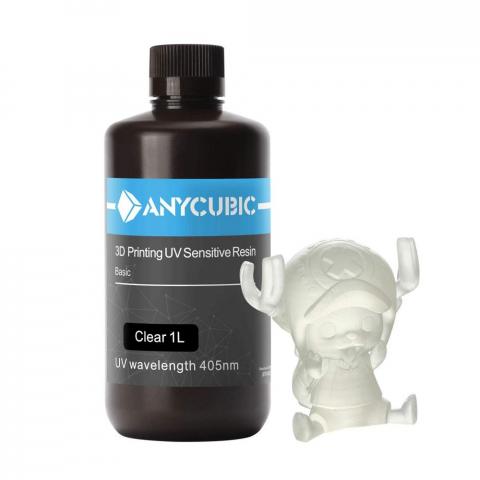Resina LCD ANYCUBIC 1000ml Claro Curado Rapido