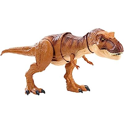 Jurassic World Thrash 'n Throw Tyrannosaurus Rex Figure