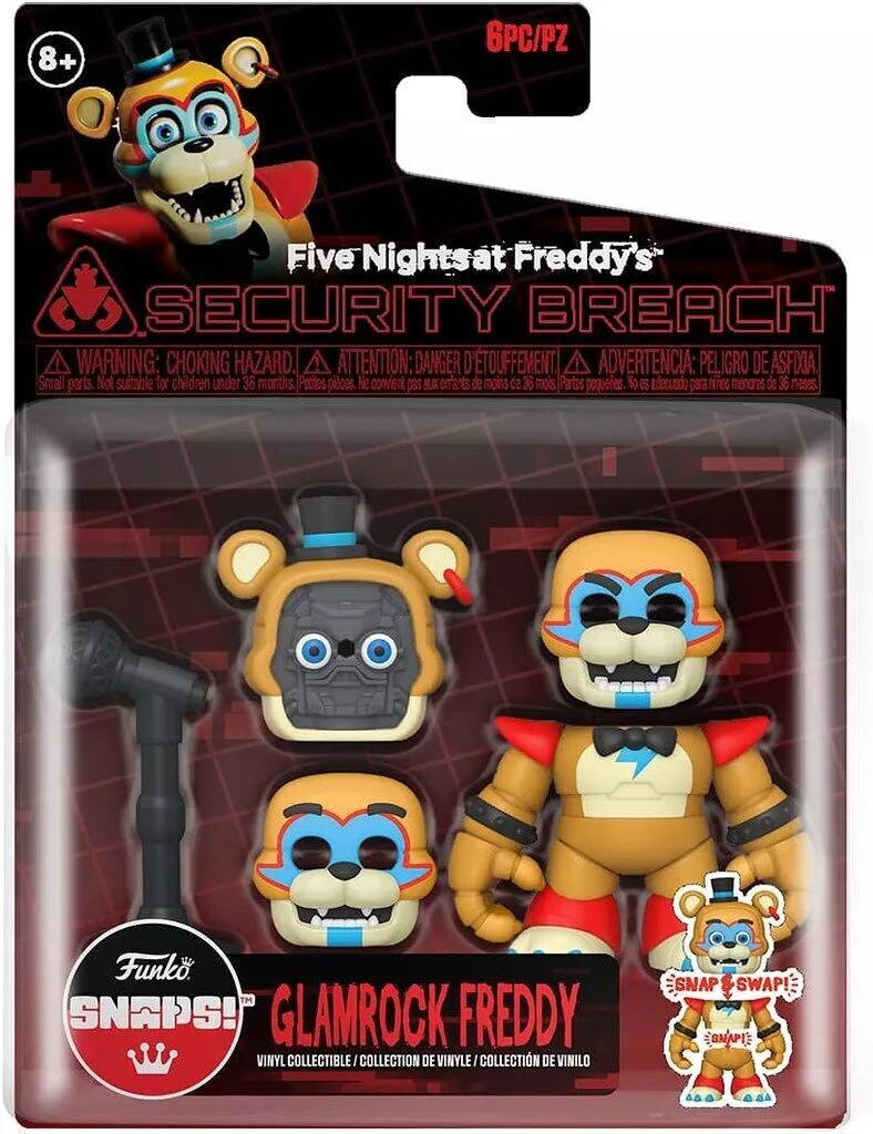 Funko Snaps Five Nights at Freddys Glamrock Freddy