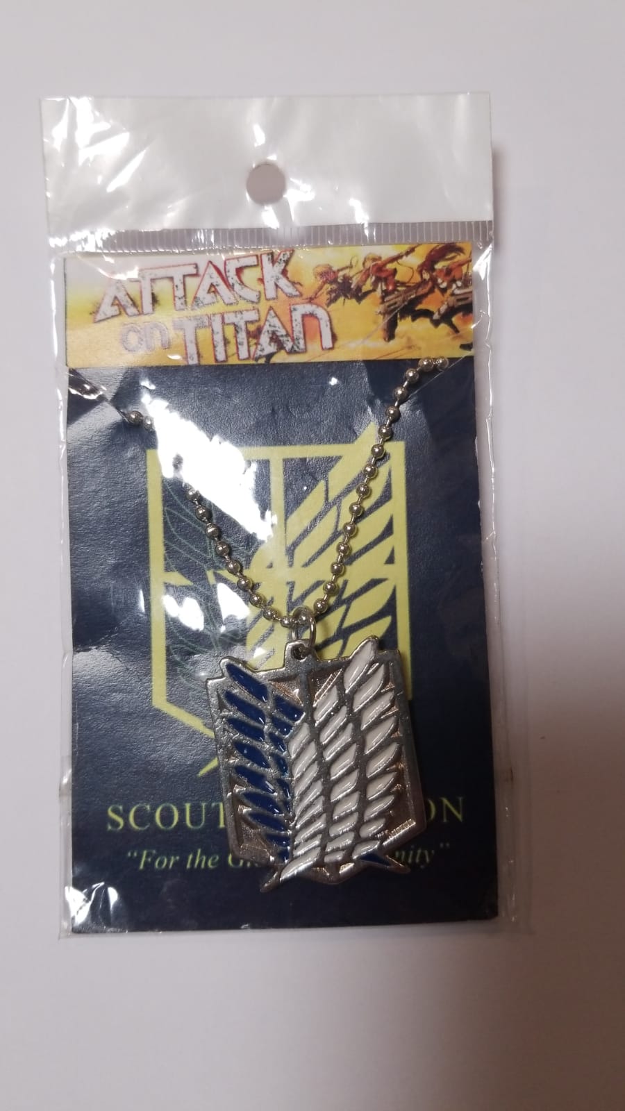 Llavero Metal Attak on Titan