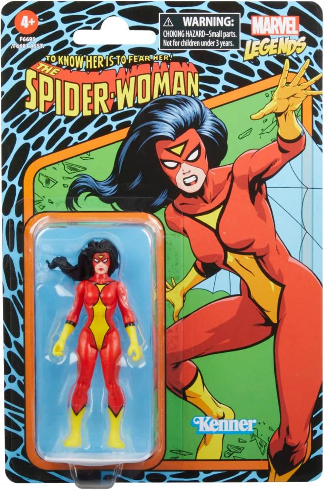Marvel Legends Retro Collection Spider Woman 3.75