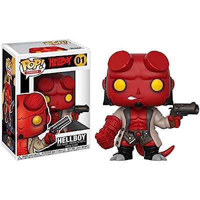 Funko Pop Comics: Hellboy No Horns Collectible Vinyl Figure 