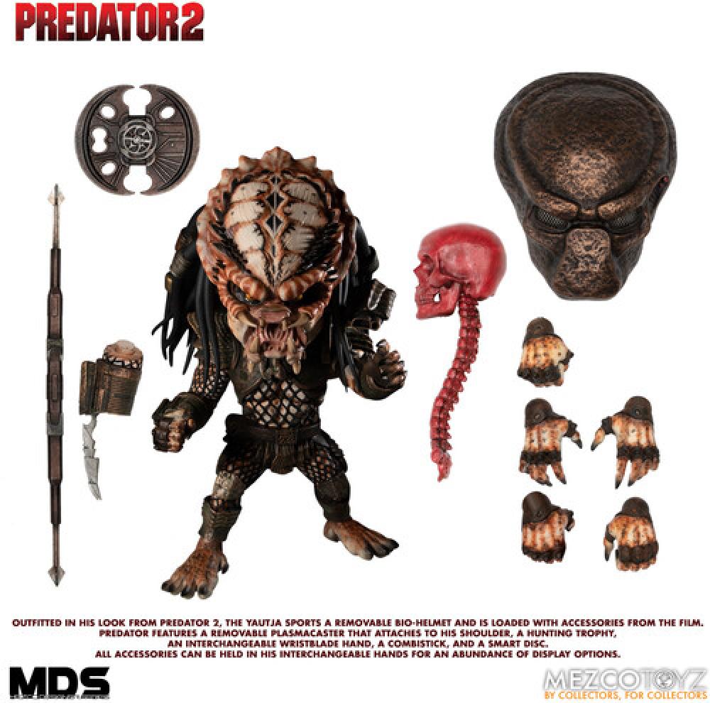 Mezco MDS Predator 2 City Hunter Deluxe Stylized ROTO