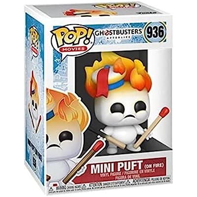 Funko Pop Ghostbusters Afterlife Mini Puft On Fire