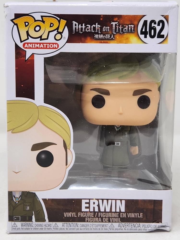 Funko Pop Attack on Titan Erwin CAJA CON DETALLES