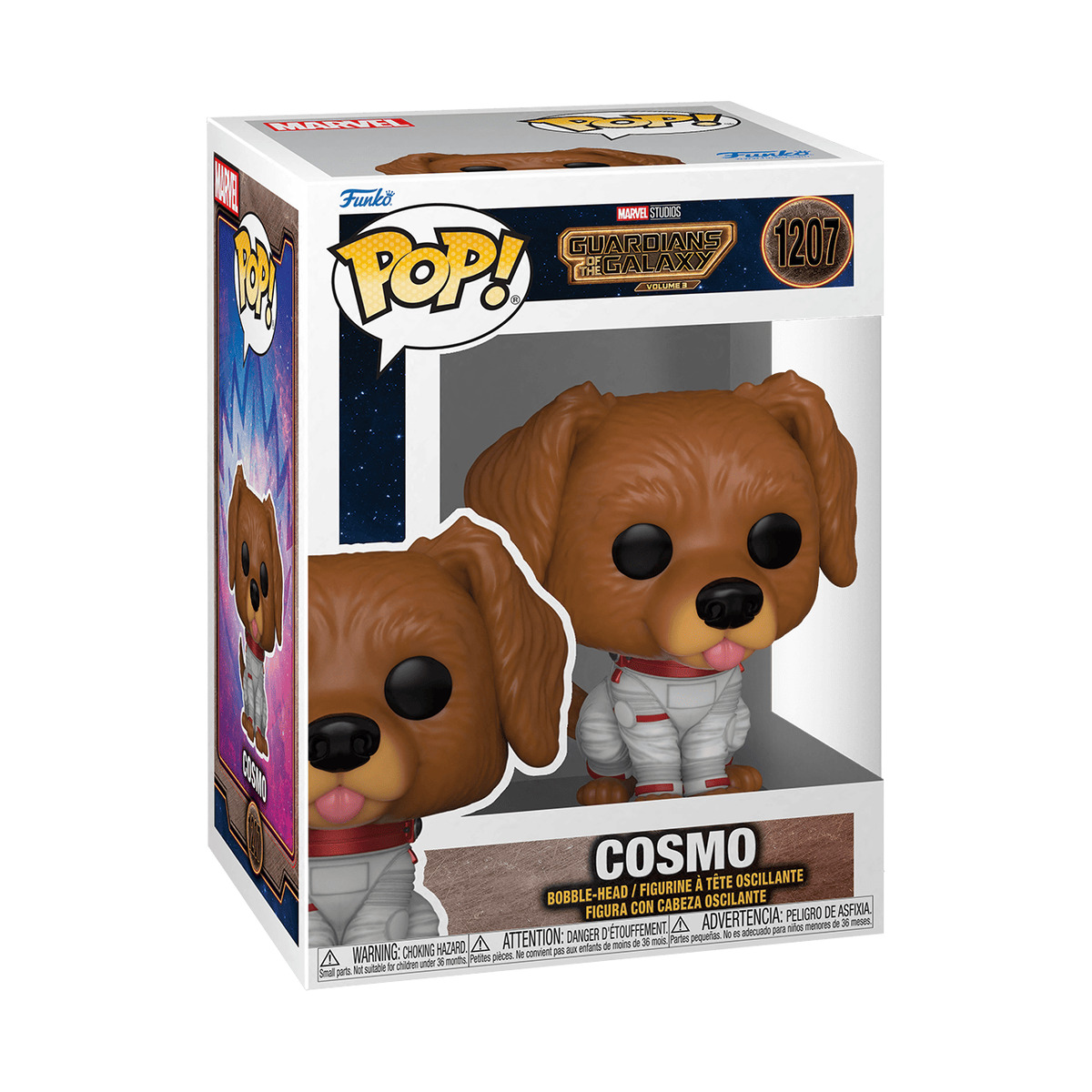 Funko Pop Marvel Guardians Galaxy 3 Cosmo The Space Dog
