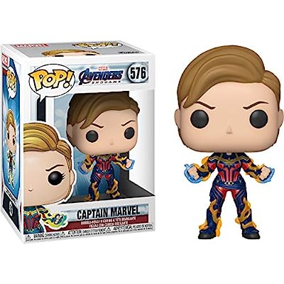 Funko Pop Avengers Endgame Captain Marvel New Hair Figure