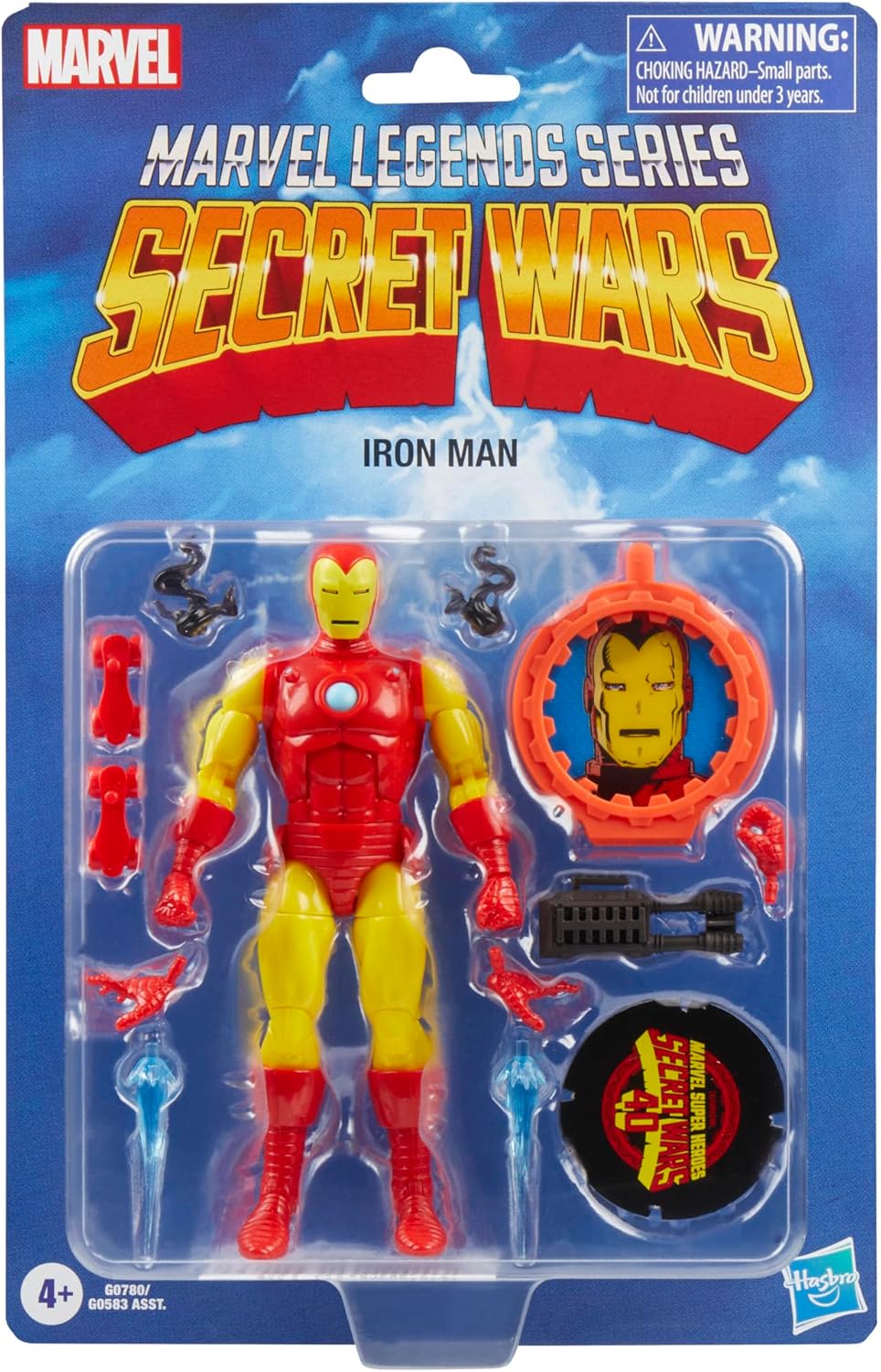 Marvel Legends Iron Man Retro Comics Secret Wars