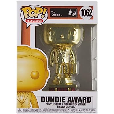 Funko Pop The Office Chrome Dundie Award Exclusive