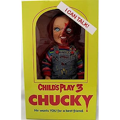 Mezco Childs Play 3 Talking Pizza Face Chucky
