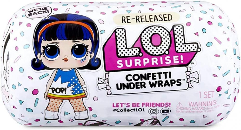 L.O.L. Surprise Confetti Under Wraps 15 Sorpresas Exclusive 