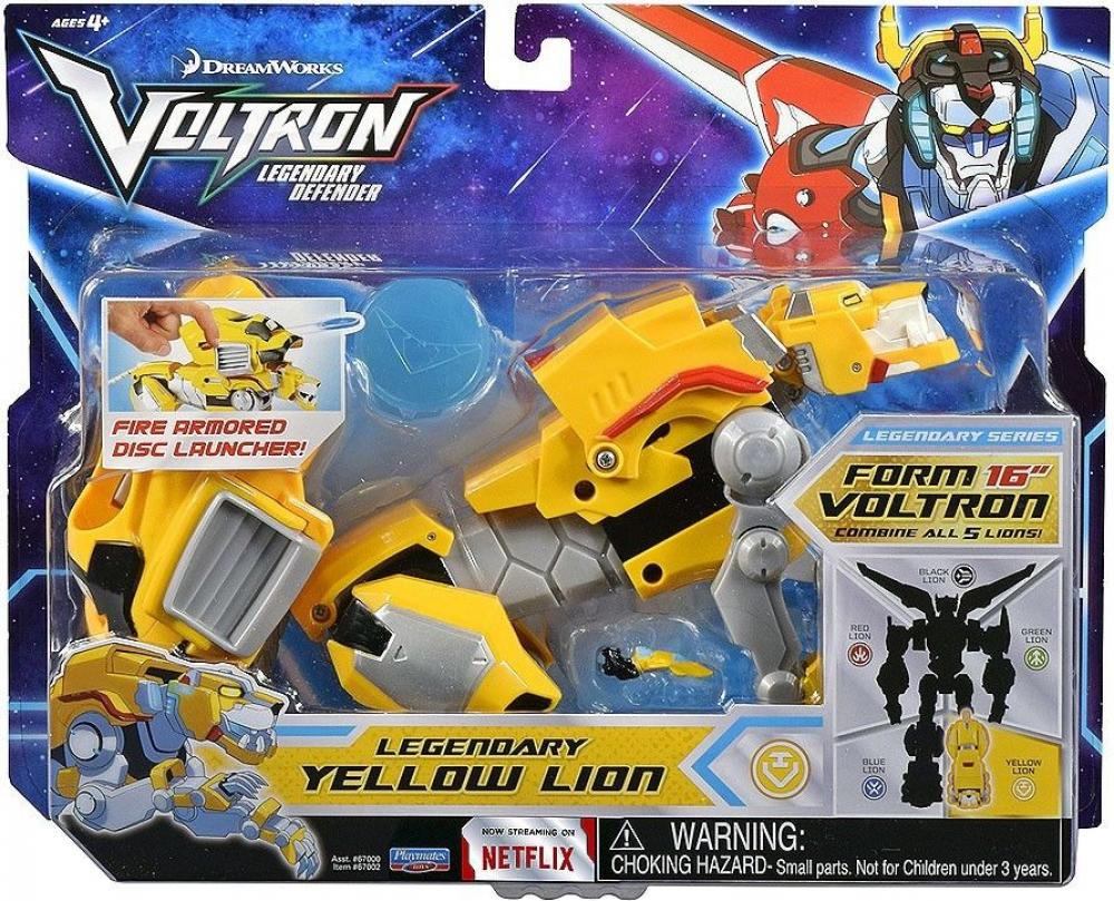 Voltron Legendary Yellow Lion