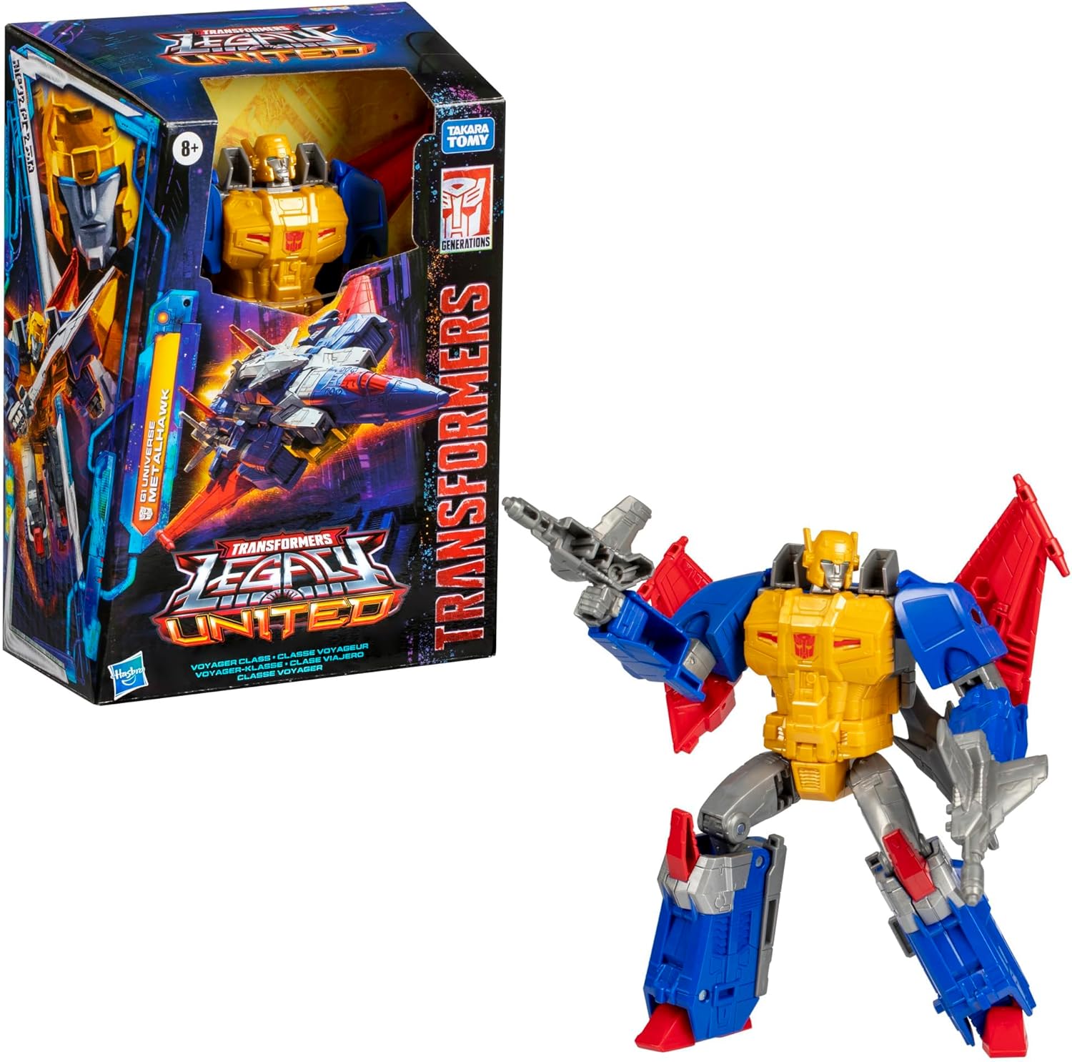 Transformers Legacy United Voyager Super-God Metalhawk