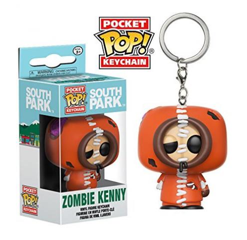 Llavero Funko Pop South Park Zombie Kenny