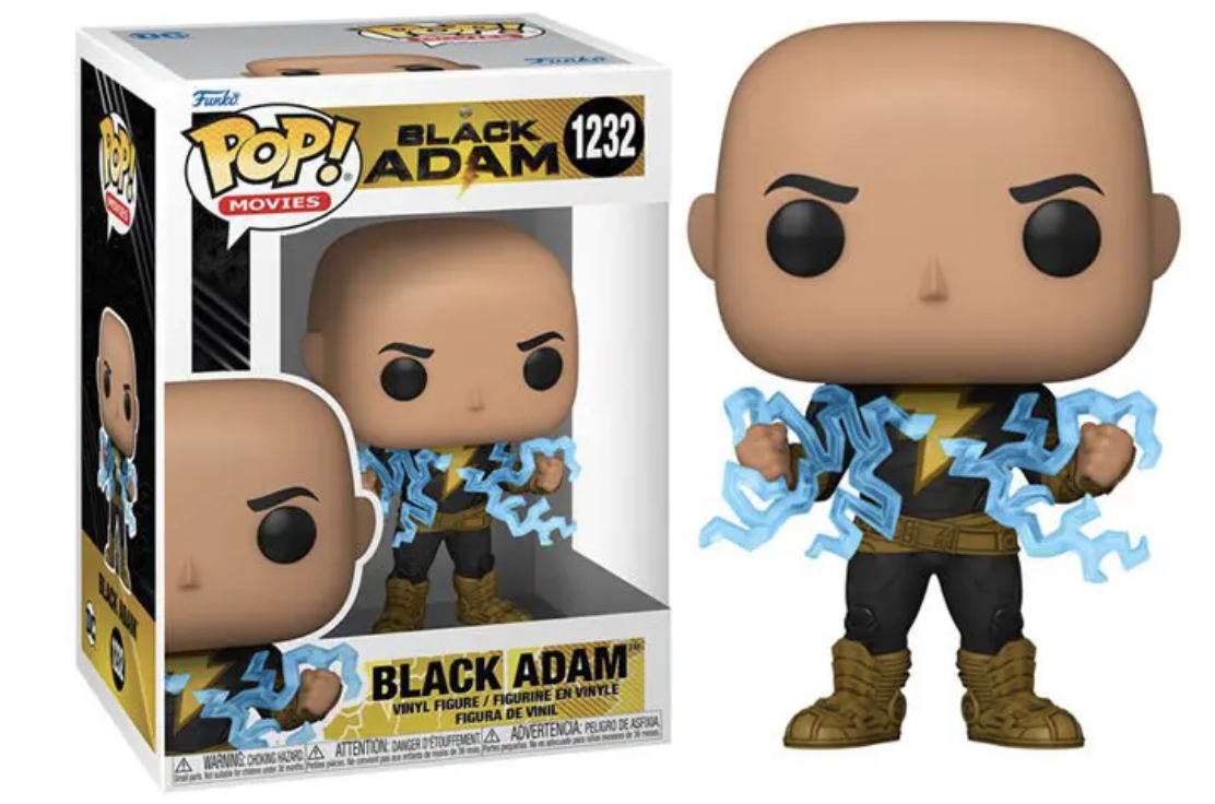 Funko Pop Black Adam No Cape with Lighting Chest