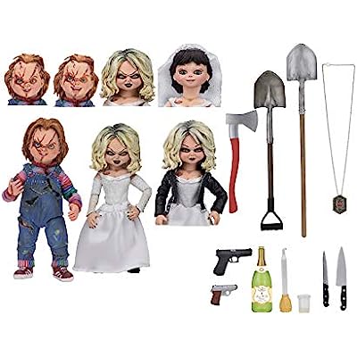 NECA Bride of Chucky 7 Ultimate Chucky Tiffany 2-Pack