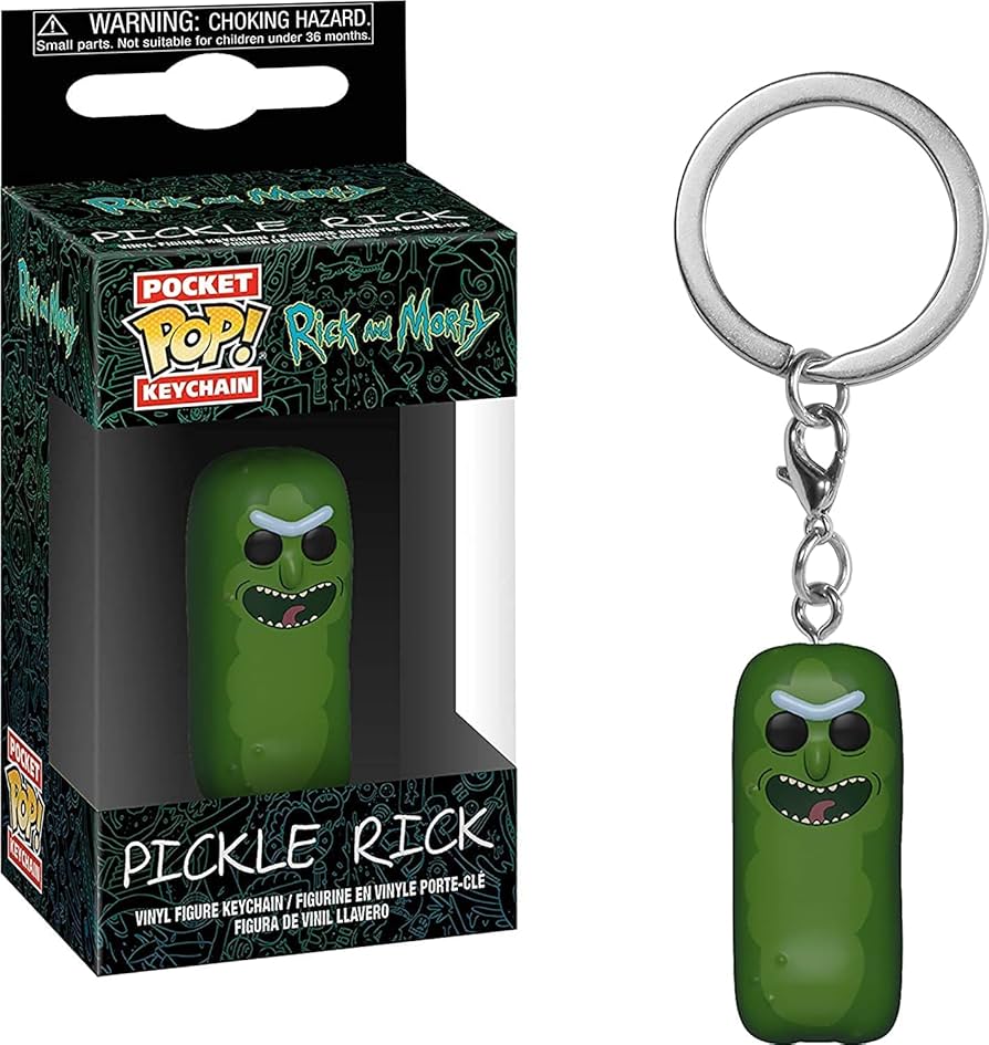 Llavero Funko Pop Rick & Morty Pickle Rick